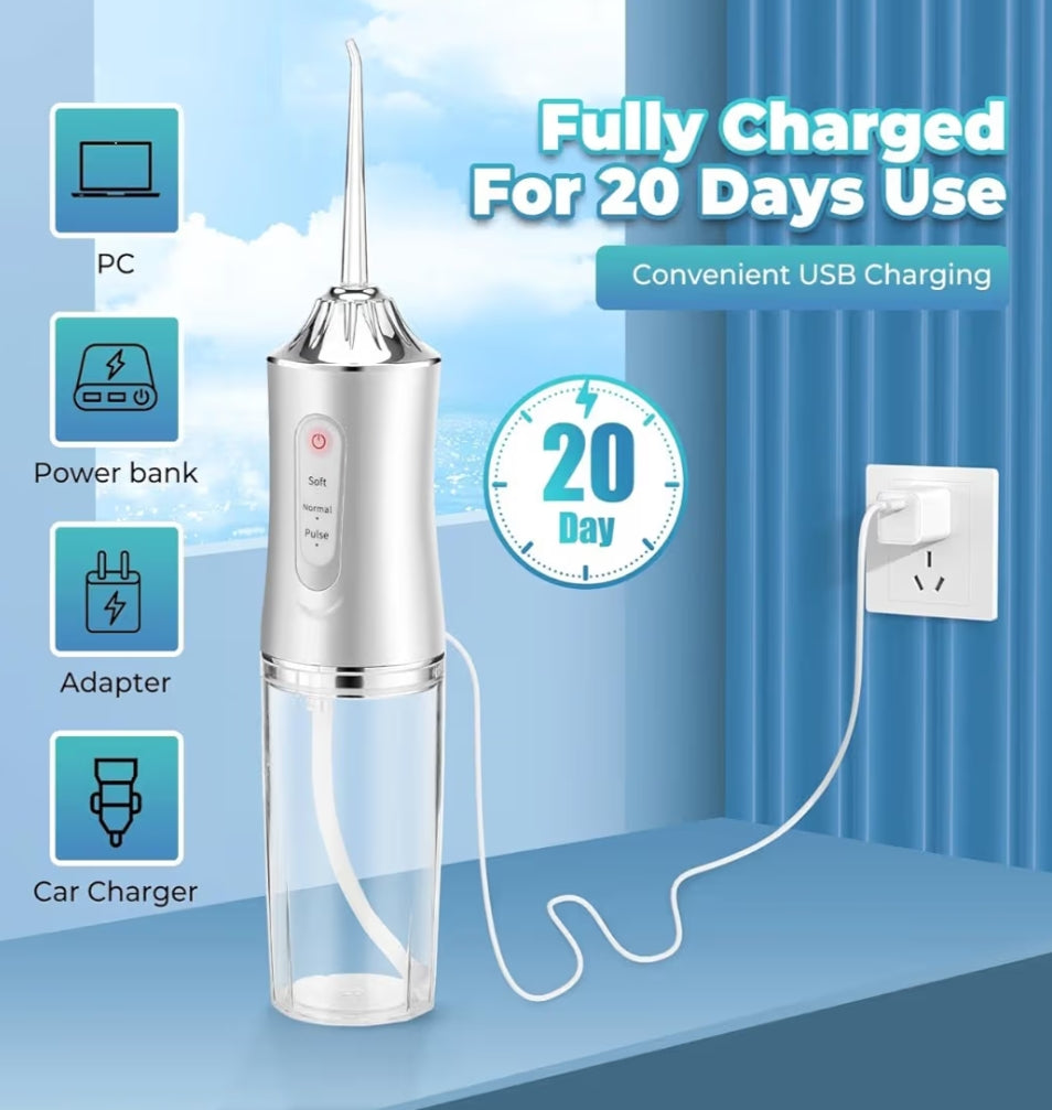 Water Dental Flosser | Portable Oral Irrigator