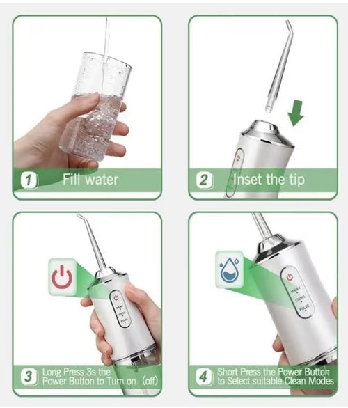 Water Dental Flosser | Portable Oral Irrigator