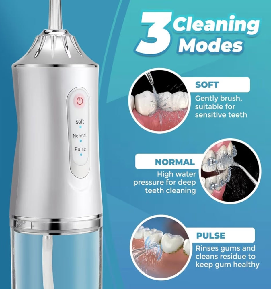 Water Dental Flosser | Portable Oral Irrigator