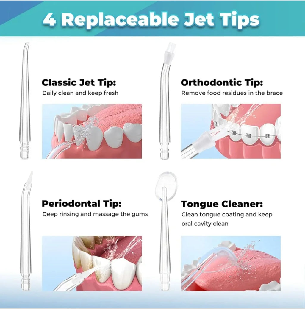 Water Dental Flosser | Portable Oral Irrigator